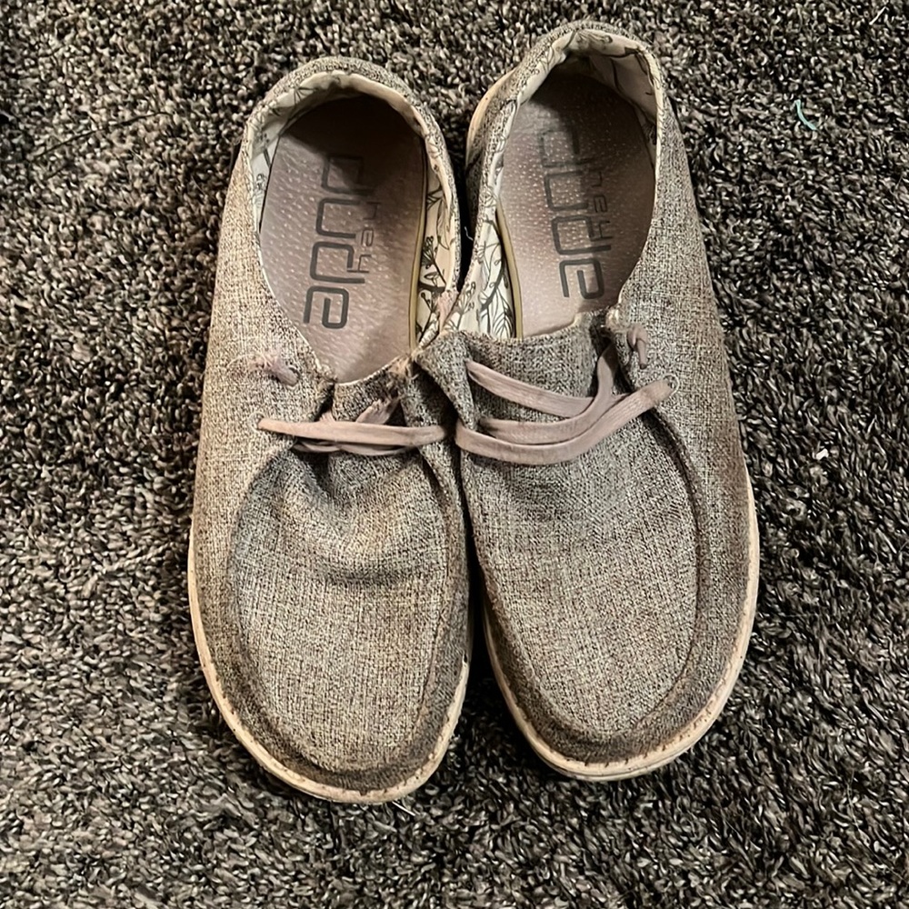 Grey Womens Hey Dudes